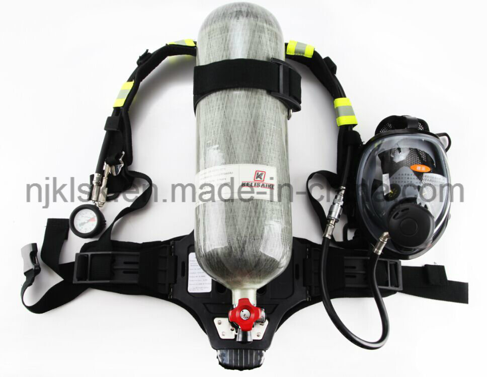 Fire Fighter Protection Tool 9 Liter Carbon Tank Compressed Air Breathing Apparatus