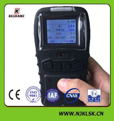 Portable Multi 5 in 1 Gas Detector Infrared CO2 Sensor