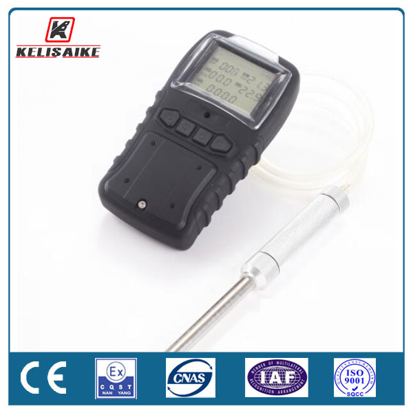 Battery Operated Multi Gas Detector 0-100%Lel Combustible Gas Monitor